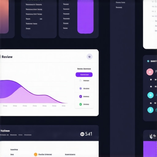 AI-Driven Local SEO Insights Dashboard Analytics dashboard illustrating local keyword trends, competitor rankings, and review sentiment analysis.
