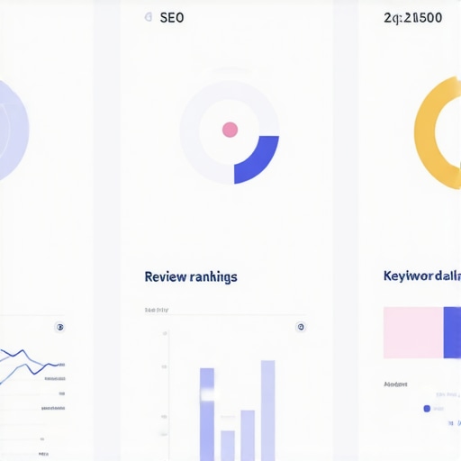 AI-powered Local SEO Dashboard Screenshot of a dashboard with analytics and insights for local SEO performance