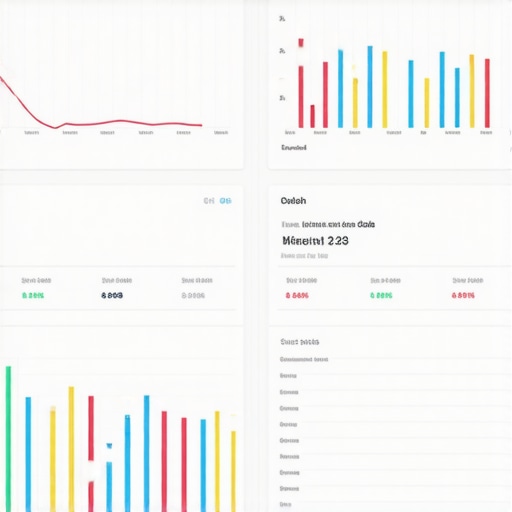 GMB Analytics Dashboard 2024 Screenshot of a modern GMB analytics dashboard displaying real-time data and sentiment analysis