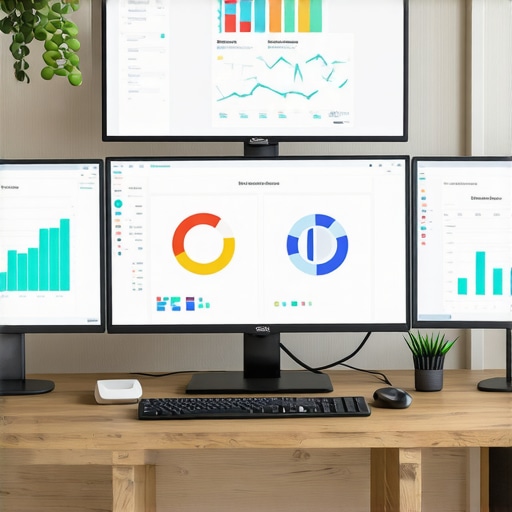 GMB Optimization Tools Dashboard Screenshot of SEO tool dashboards showing maps visibility metrics.