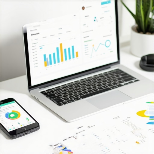 A workspace with SEO tools on screen for local map ranking maintenance.