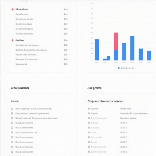 Real-Time GMB Monitoring Dashboard Screenshot of a dashboard tracking local SEO rankings and profile health