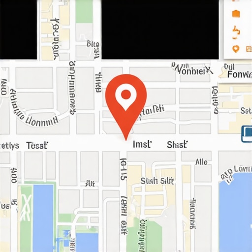 Accurate Map Pin Placement for Local SEO Local business map showing correct pin location