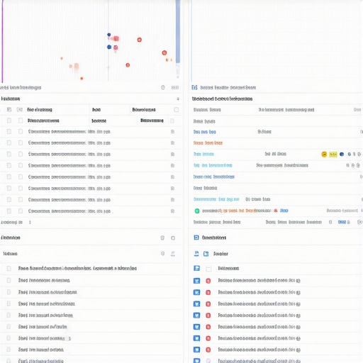 Screenshot showing a dashboard with notifications about fake Google My Business profiles