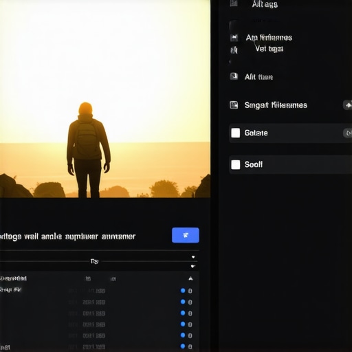 Optimizing Image Metadata for Local SEO Screenshot demonstrating embedding alt tags and renaming image files for SEO